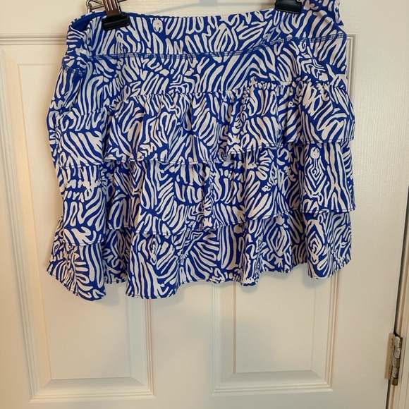 Lilly Pulitzer Womens Cascadia Skort Blue UPF 50 Luxletic - Picture 6 of 8